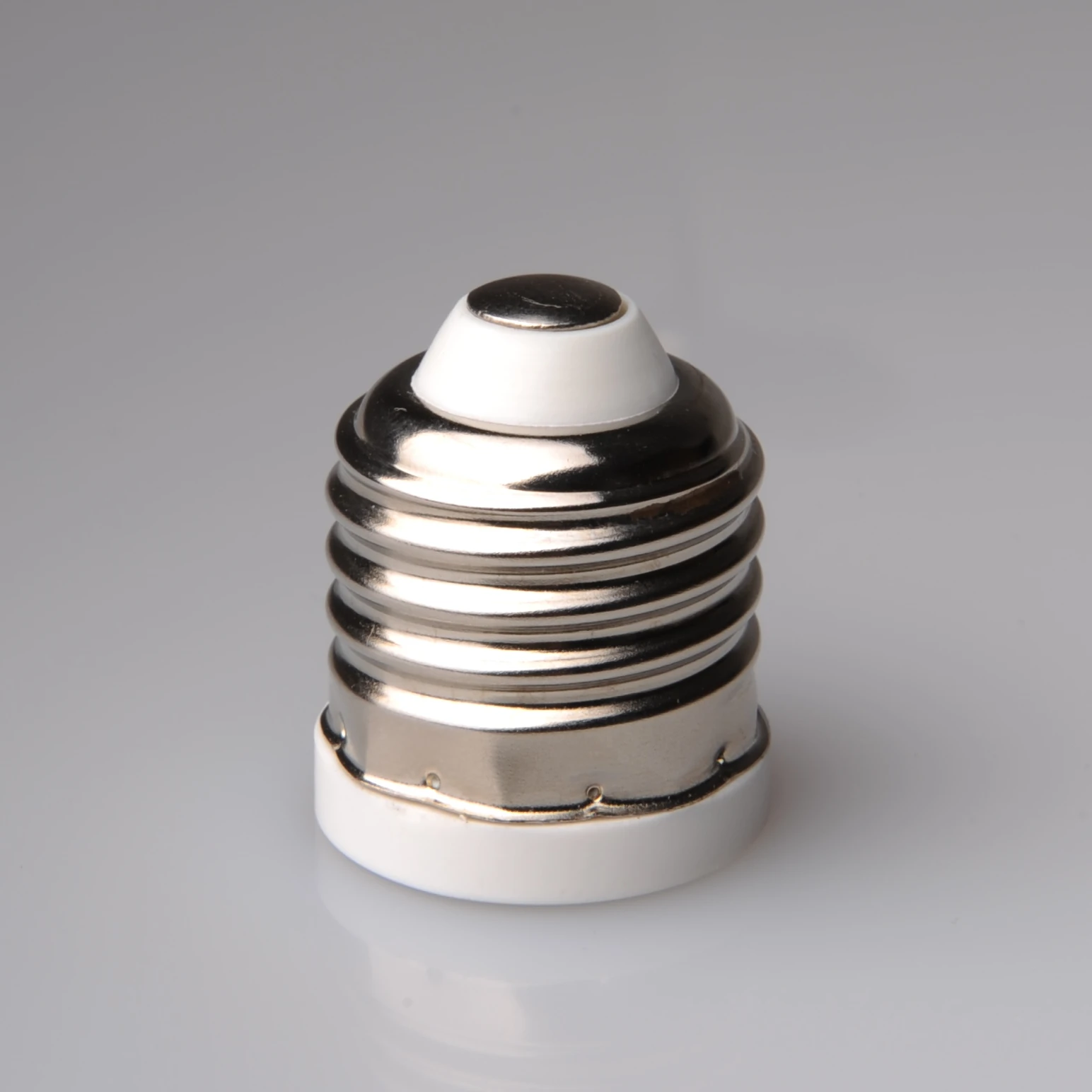 E27-E12 adapter lamp holder high quality LED bulb holder plastic CE Rohs E27 lamp base E27 twin socket
