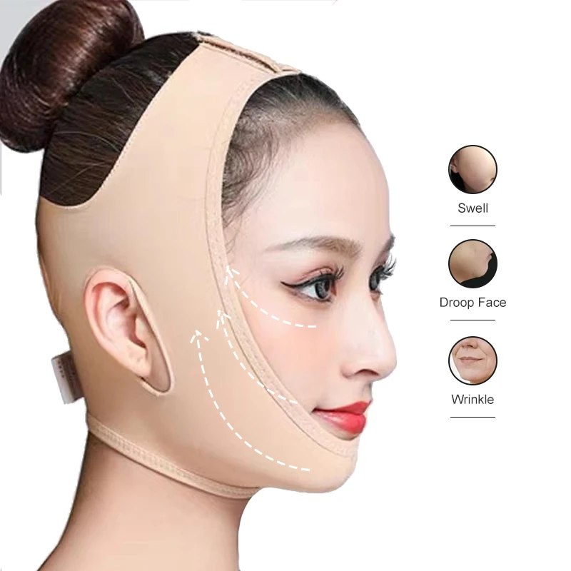 High quality V face shaper lift up belt Lifting Mask Face Lifting neck  Bandage