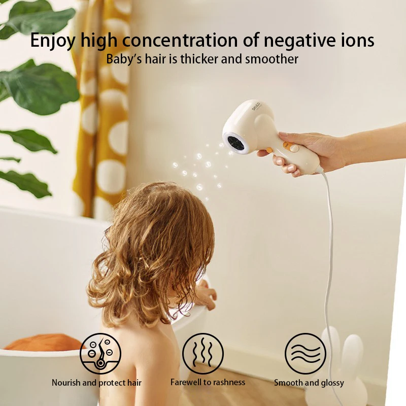 Baby wireless contact charging wireless hair dryer blowing butt blowing neck baby special hair dryer D1/D3