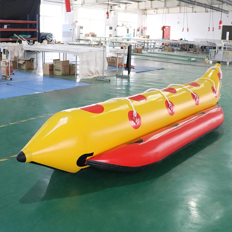 Прямая продажа с фабрики большая наружная надувная Банановая лодка Воздушная модель развлекательное оборудование резиновые лодки водная сёрфинговая летающая рыба