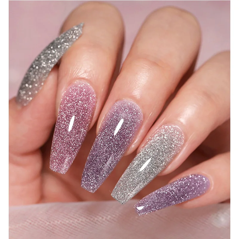 Manufacturer In Stock Easy Soak Off Acrylic Gel Nail Extensions Solid Nail Tip Gel Acrylic Nails