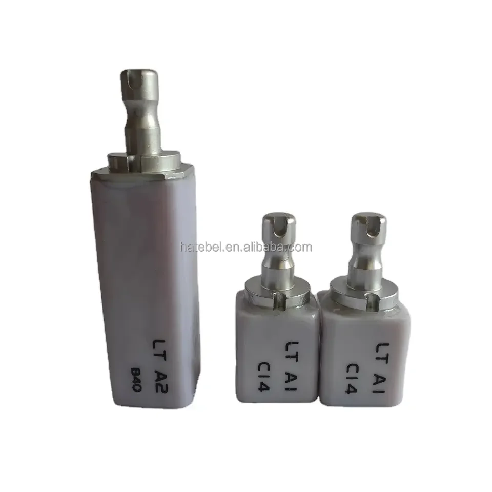 C14 B40 CAD CAM Milling Cutting Block Disc Glass Ceramic Dental Lithium Disilicate For Lab Clinic