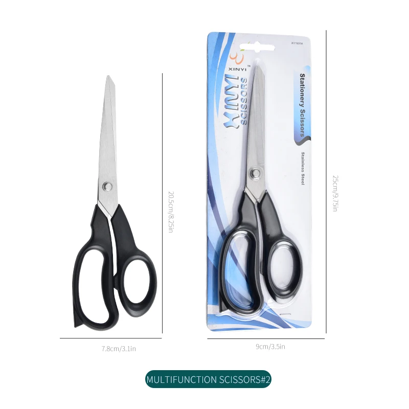 Brand New Students Paper Cutting Scissors Stainless Steel Sewing Scissors With Abs Handle