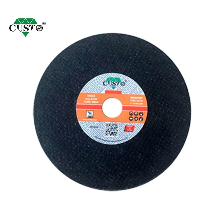 MPA EN12413 Angle Steel Cutting Disc for Stainless Steel Double Mesh Design Higher Tensile