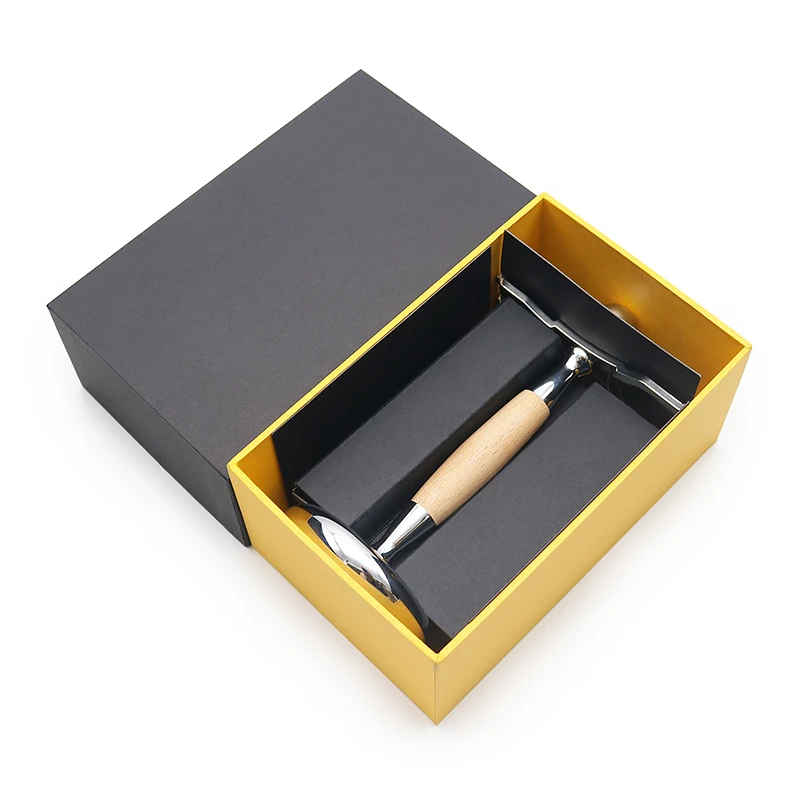 Hot Selling Shaving Kit for Barbers & Personal Care Prestige Razor Packaging 17 Shaving Razor Stand Brush for men Women