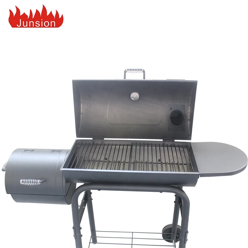 Portable Kitchen Industrial Barrel Stainless Steel Charcoal BBQ Grill Stand