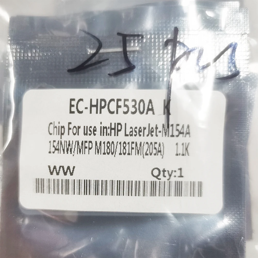 CF530A for HP MFP M154/m180/n/m181/fw CF540A for HP M281fdn/m280nw/254dn Printer Chip Resetter Cartridge Chip Manufacturer