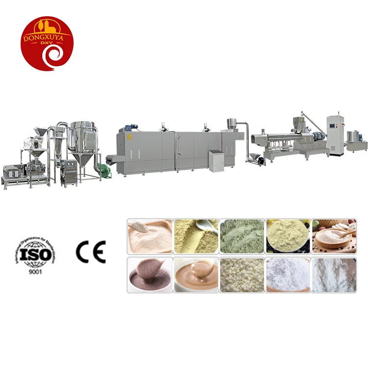 Nutrition Powder Modified Tapioca Starch Corn Starch Potato Starch Chemical Extruder Making Processing Machine Production Line