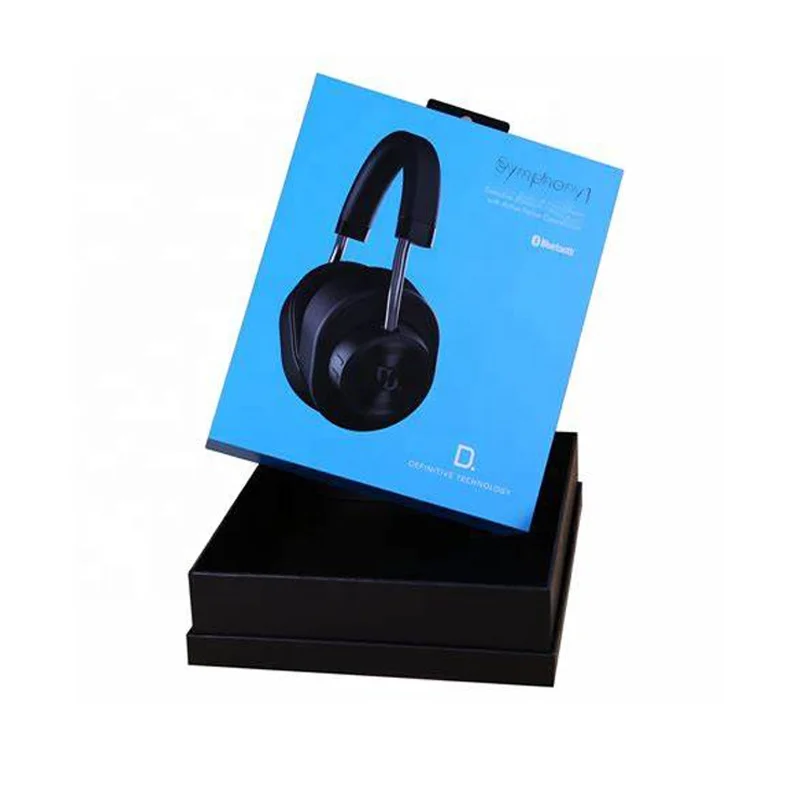 Recycled Lip and Base Gift Boxes for Power Bank Earphone Headphones Camera Phone Headphones