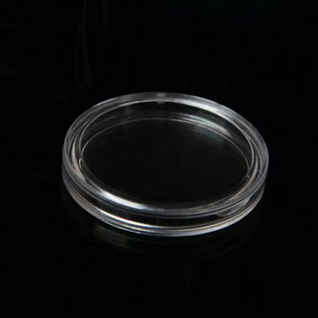 Premium ULTRA 22 mm Coin Capsules Scratch-resistant Clear 1/4oz Silver Britannia Coins Plastic Box