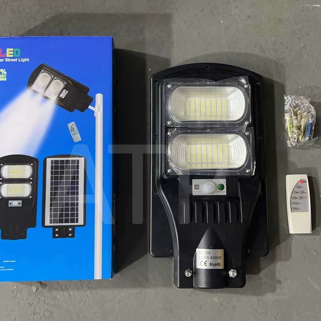 Hot Lampe Solaire Led Solar Lights Outdoor Street Lampadaire Solaire Pole Lighting Luces Led/Solar Street Light/Led Street Light