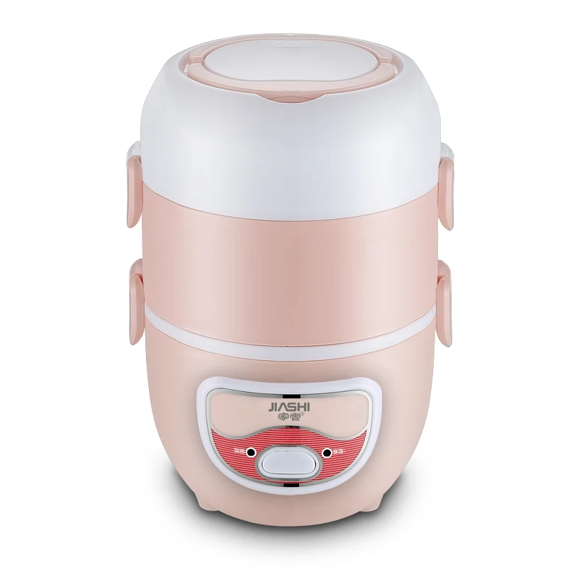 
1.35L 2L Two Three Layers Cute Mini Portable Electric Stainless Steel Lunch Box Insulation Bento Lunch Boxes For Kids Workers 