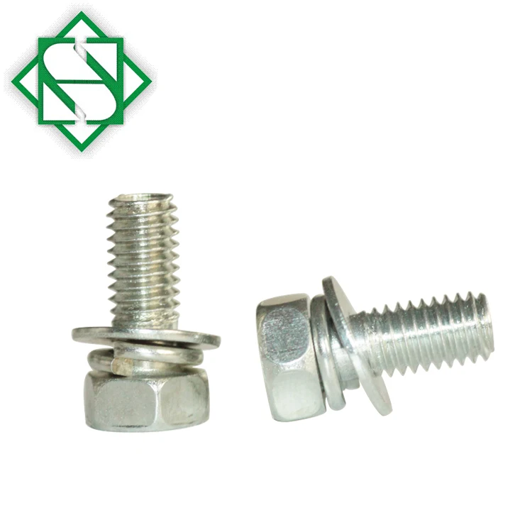 Combination Hex Head Bolt With Washer