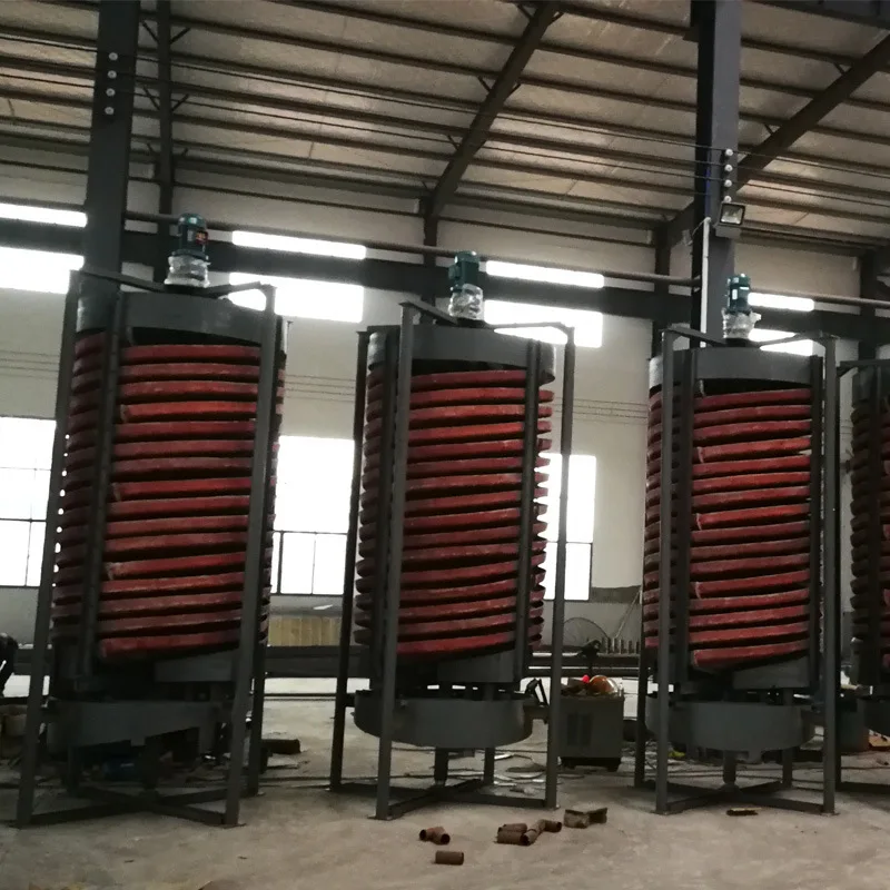LL2000 Spiral Chute Group Glass Fiber Reinforced Plastic Chute Selection Antimony Chromium Gold Spiral Chute