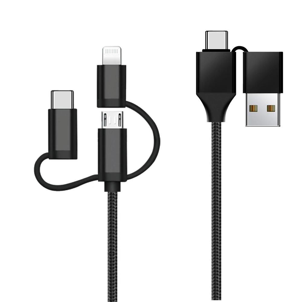  Новый продукт Многофункциональный 5 в 1 Usb-кабель для передачи данных кабель быстрой зарядки телефонов с Type-C Micro