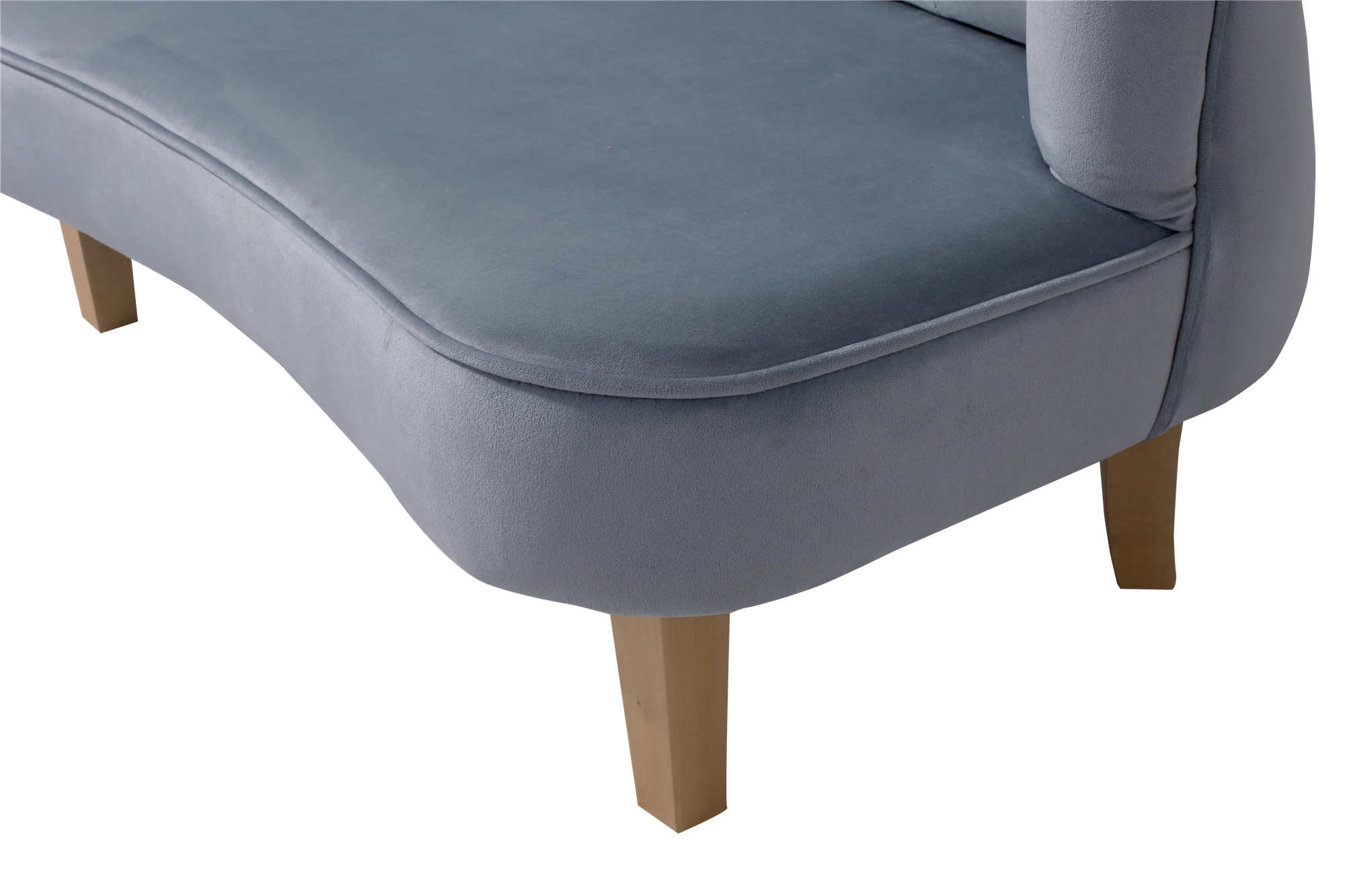 Nisco Living Room Design Velvet Single Seat loveseat Sofa Without Armchair