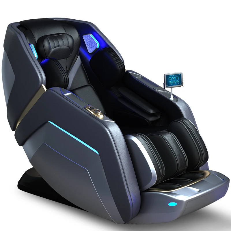 Multifunctional Automatic Robotic 4d Zero Gravity Luxury Stretch SL Track Health Treatment Full Body Massage Chair