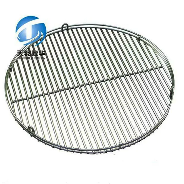 Professional 22.5 Inch Round Stainless Steel BBQ Grid Grill Mesh