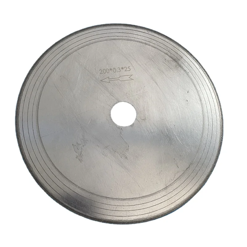 ultra thin 0.2mm thickness diamond cutting disc jewelry agate cutting saw blade