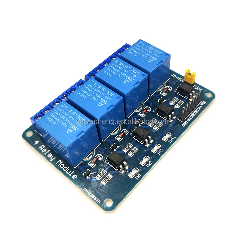 5V 4 channel Relay Module Optocoupler Isolation Relay Module KY-019