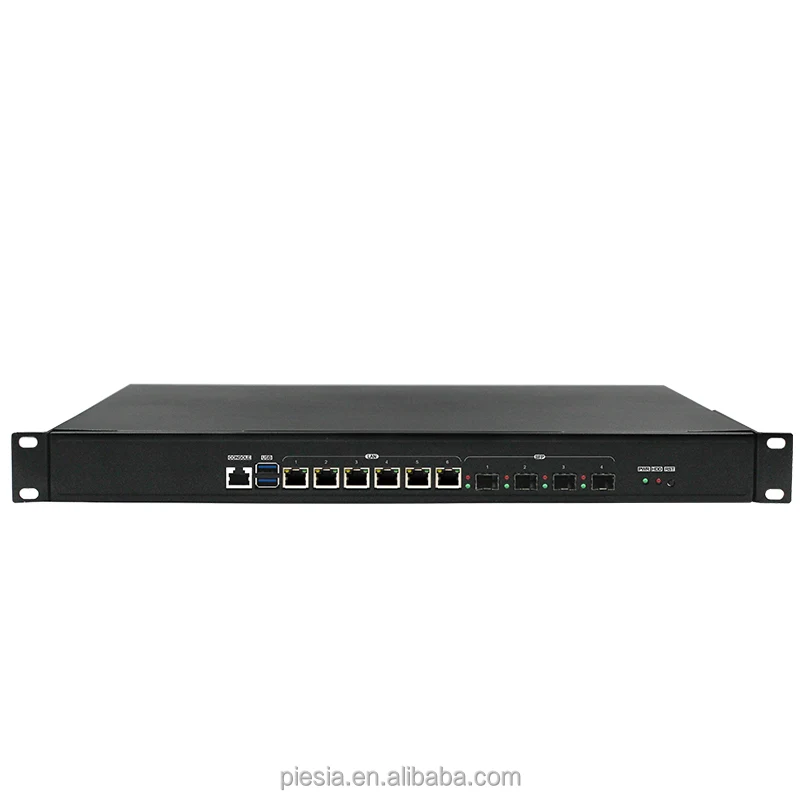 LGA1700 6 портов ethernet мини-ПК промышленный