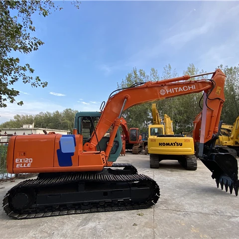 Экскаватор hitachi ex120 zx120 в хорошем состоянии продажа экскаваторов японского бренда оригинальный экскаватор