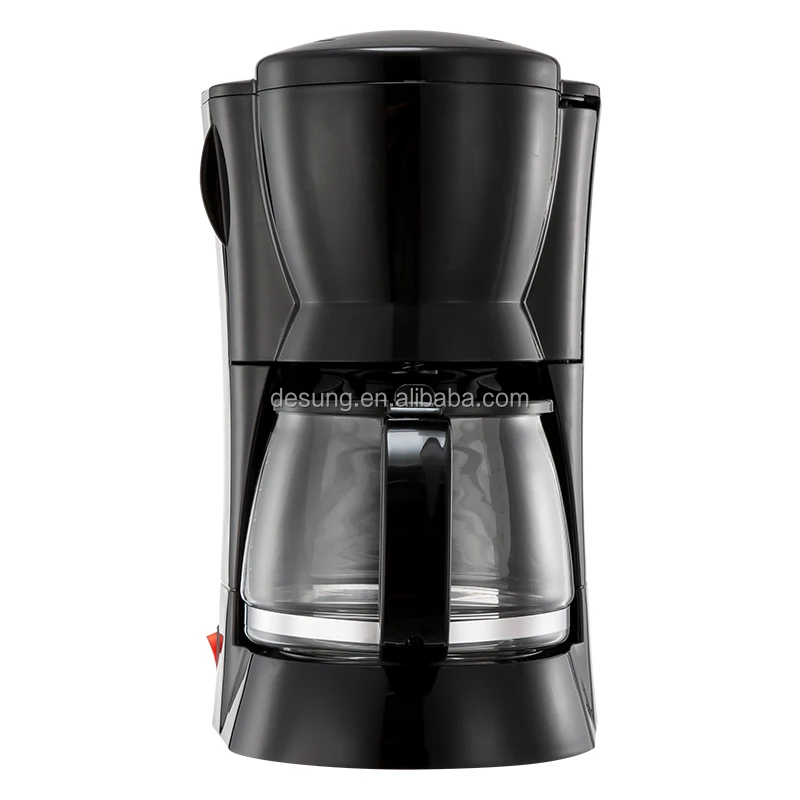 New design Detachable water tank 800ml drip coffee machine 6cups Automatic coffee maker