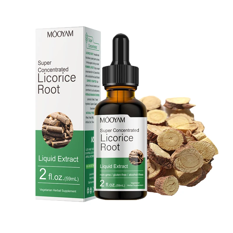 Private Label Organic Licorice Root Serum Whitening Moisturizing Anti-aging Anti-Acne Face Serum