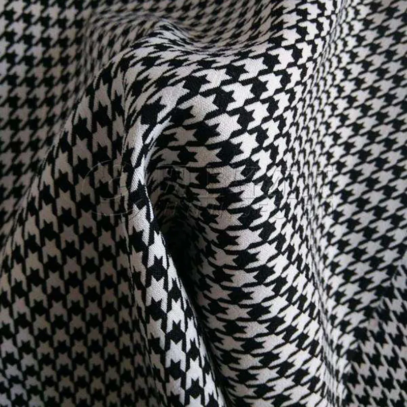 Factory Price Manufacturer Supplier Men Jeans Skinny Stretch Mark For Pants Legging and Trousers Check Yarn Dye Bengaline Fabric