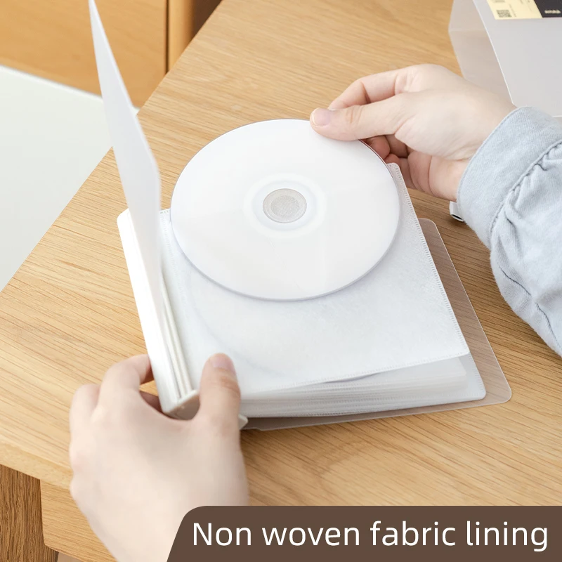 Source manufacturers wholesale 24 pieces of game disc disc pack CD disc storage box CD bags