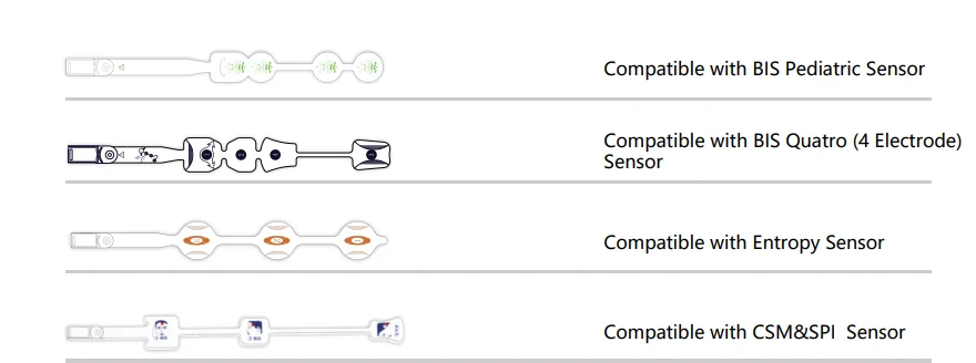 Medical Equipment Bispectral index Disposable Index Sensor Brain electrode sensor