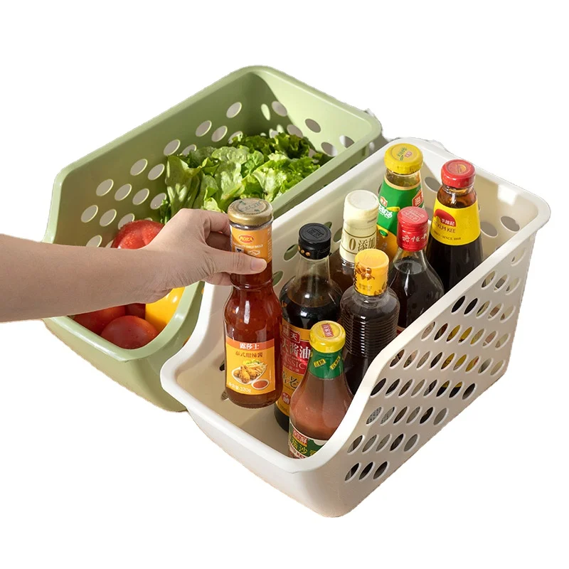 Wheeled Storage Basket Kitchen Pot Cover Rack Household Storage Box Cabinet Organizer Roller Bottom Miscellaneous Items Storage
