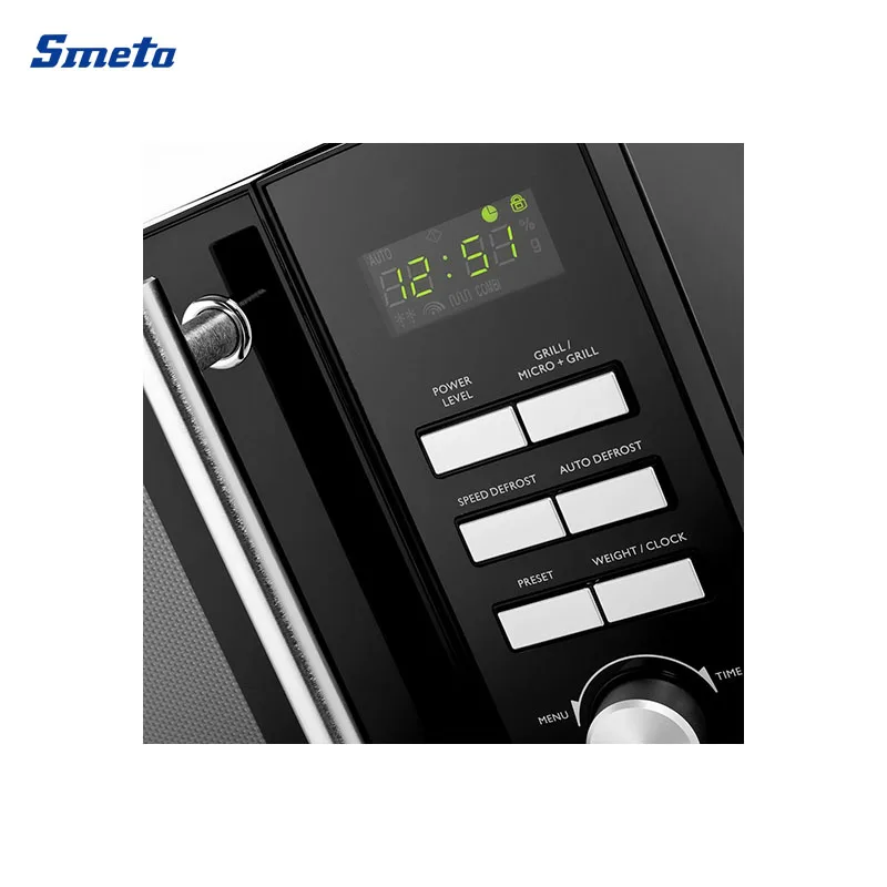 Smeta 900 watt 25 litre Dc Microwave Oven With One Plate And Preset Function