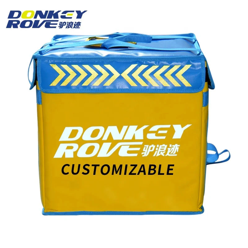 High quality insulated food delivery bag delivery backpack with divider