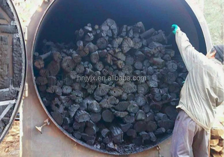 Charcoal carbonization machinery maker charcoal making machine for sale