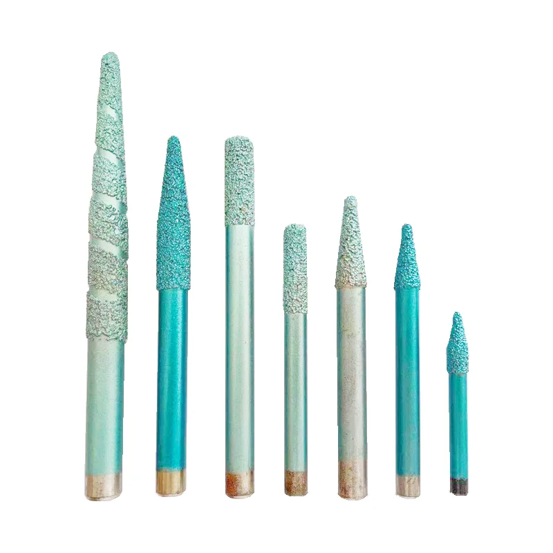 JINZUAN 10/12mm straight cutter stone engraving bits stone tools