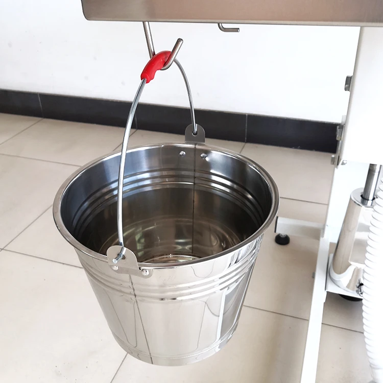 LIZE Pet Medical Veterinary Surgery Equipment Hydraulic Operation Table Hydraulic Lift Operating Veterinary Instrument Table