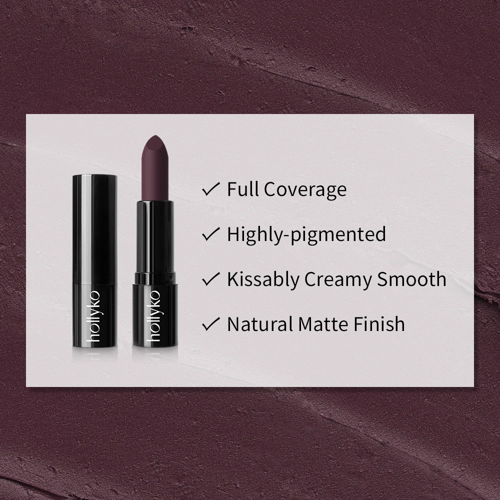 Brand new waterproof beauty liquid matte lipstick for private label Dark Cool Girl Lipstick Creamy lipstick
