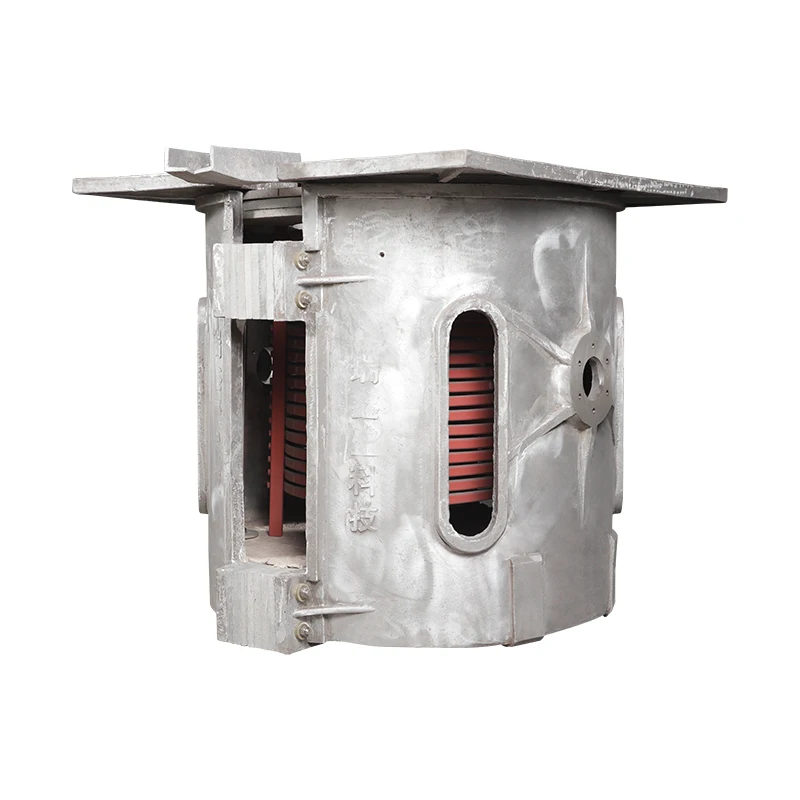 Copper Iron Aluminum Induction Melting Furnace  Steel melting 250 Kg 500 Kg 1 Ton 2 Ton for metal scrap