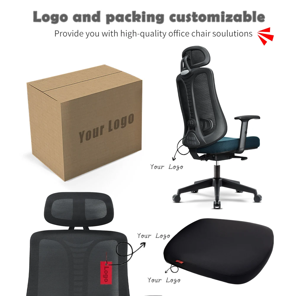 Free Sample Best Price ergonomic design full mesh chair high back executive office chair passed BIFMA standard