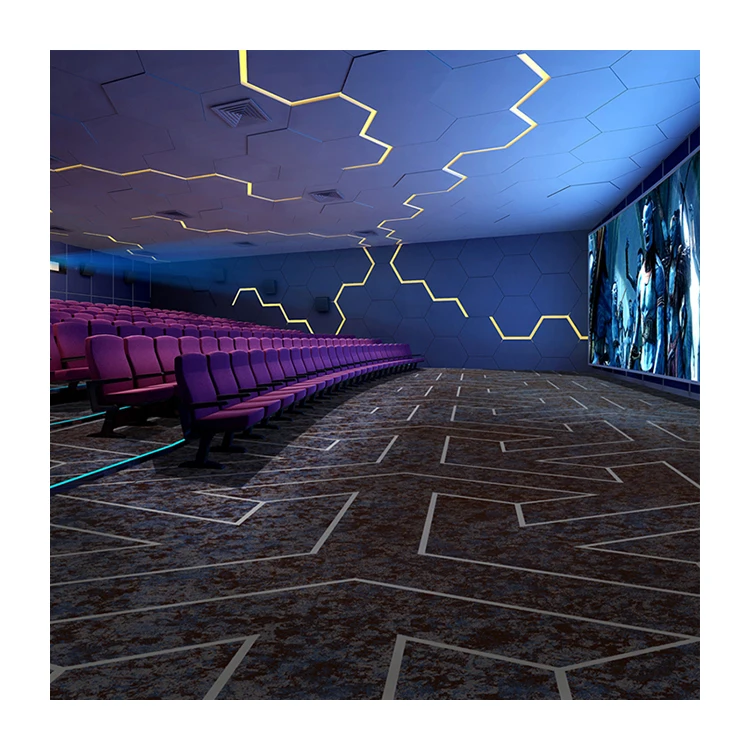 
Modern design luxury flame retardant hallway cinema movie hall theater wall to wall carpet 