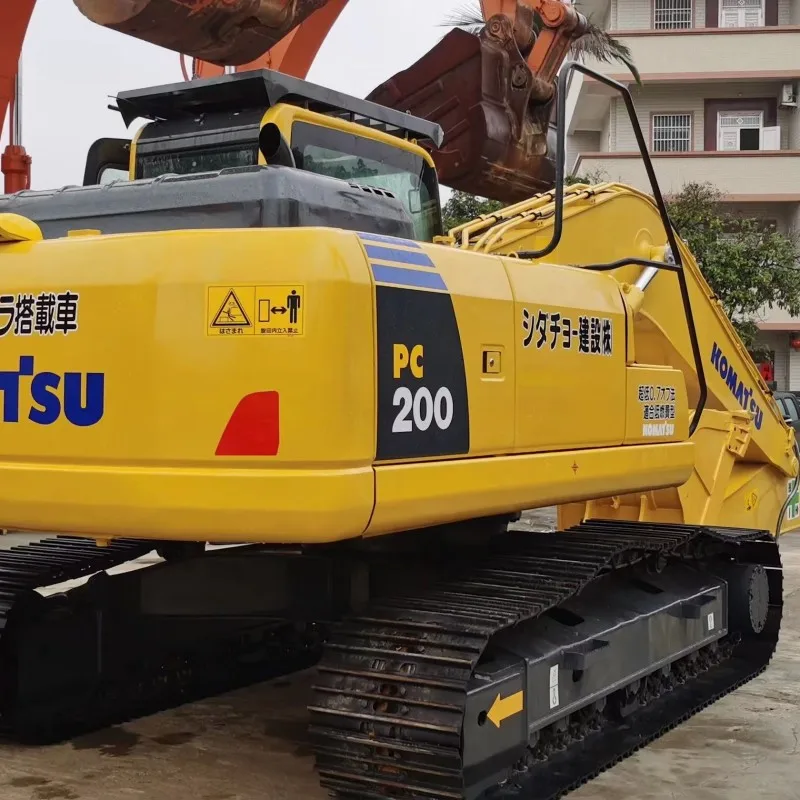 Экскаватор Komatsu PC200 промышленное оборудование для тяжелой эксплуатации б/у экскаватор ПК 200 большой палец