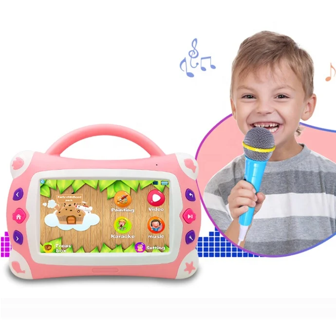 ODM 6000mAh 7-дюймовый экран мультфильм дизайн защита глаз раннего образования машина для детей