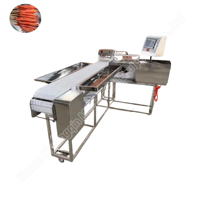 Toothpick Mutton Beef Meat Skewer Machine Customize Kebab Skewer Machine Stainless Steel Skewer