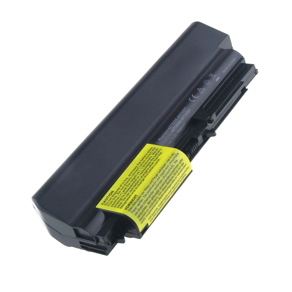 OEM/ODM Laptop battery R500 R60 SL300 SL500 T60 T61 T500 42T5233 42T5246 43R9252 42T4566 42T4572 For IBM Battery Thinkpad