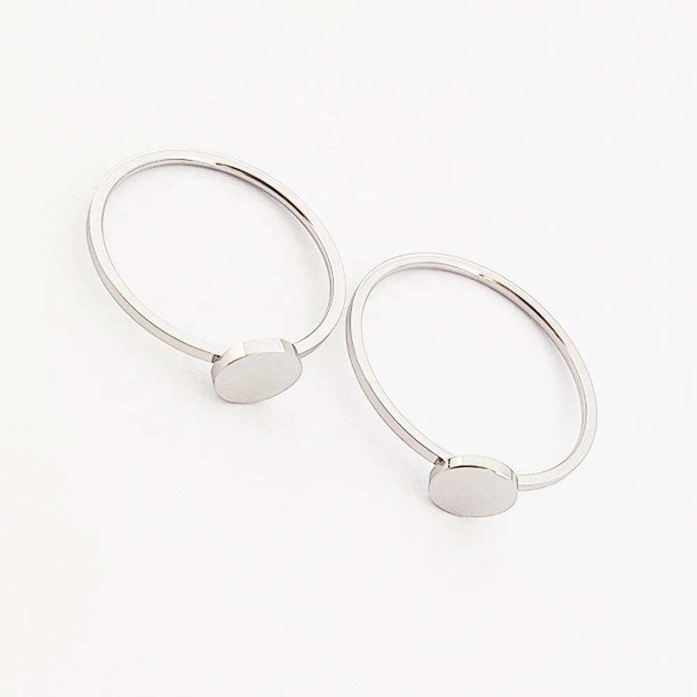 Золото/серебро кольцо настройки пустой Coreano Anillos De Compromiso Hombre простой Золотое 14K позолота нержавеющая сталь ювелирные изделия