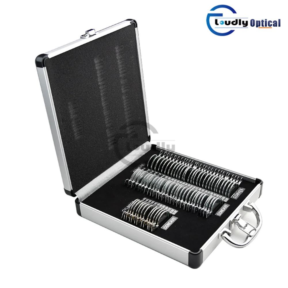 100% New Loudly Brand Optical Optometry 68 Pcs Trial Lens Set Case JSQ-68