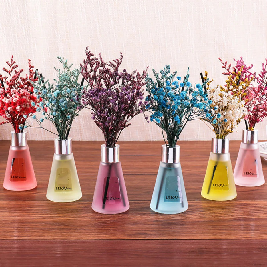 50ML 150ML 200ML wholesale decorative bottle  perfume  glass bottle  fragrance reed diffuser bottles with oil