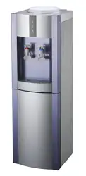 Electric Hot Cold Low MOQ Factory China Automatic Tank  Water Dispenser With storage cabinet refrigerator