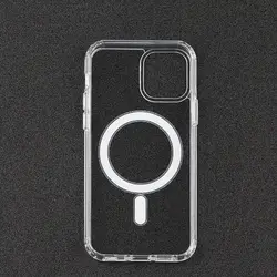 Мягкий чехол для телефона из ТПУ для iphone 14 pro max, роскошный цветной прозрачный Магнитный чехол для беспроводной зарядки, противоударный чехол для iphone 14